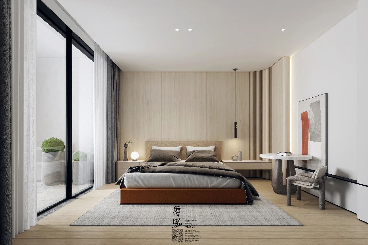 馬思廣州裝修設計 | 簡約風格大平層，褪去浮華，成全內心所想